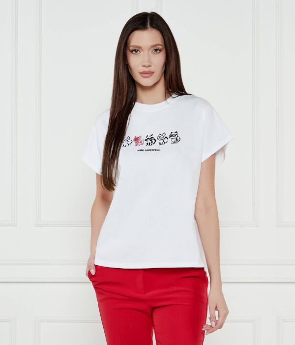 

Футболки Regular fit Karl Lagerfeld, белый