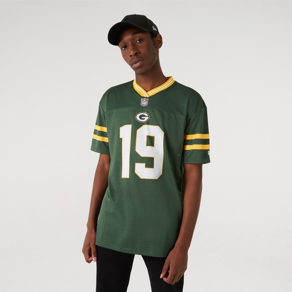 

Футболка с коротким рукавом New Era NFL Mesh Green Bay Packers, зеленый