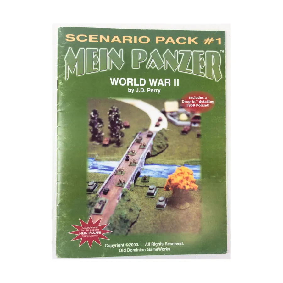 

Mein Panzer — набор сценариев №1, Mein Panzer, General Quarters, and Other Historical Miniature Rules (Old Dominion GameWorks)