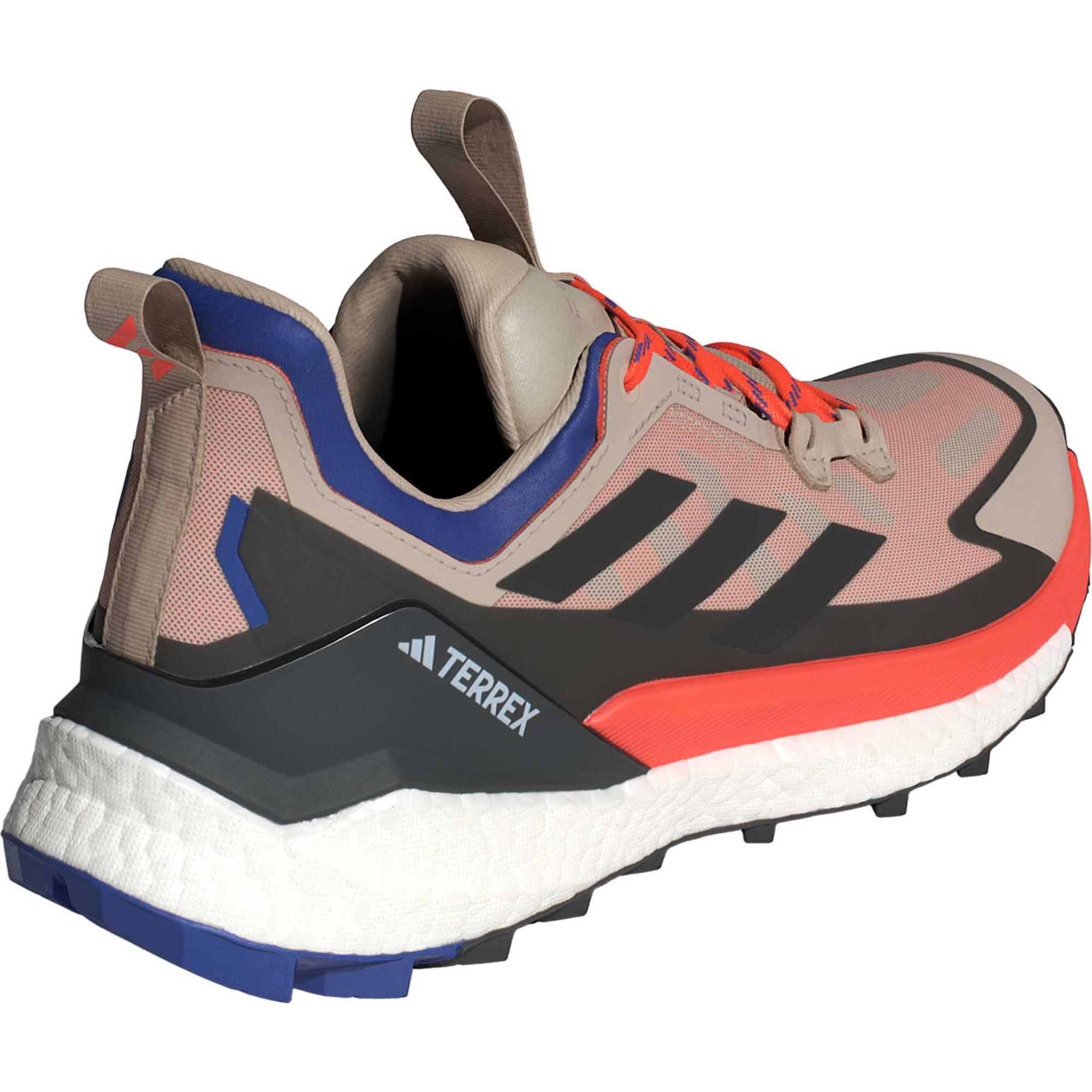 Мужские низкие походные ботинки Terrex Free Hiker 2.0 Adidas, Wonder Beige/Black/Semi Impact Orange — фото 4