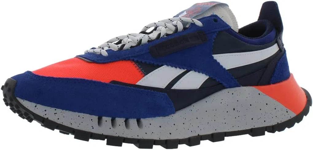 Женские классические кожаные кроссовки Reebok, 2-Black Royal Crimson