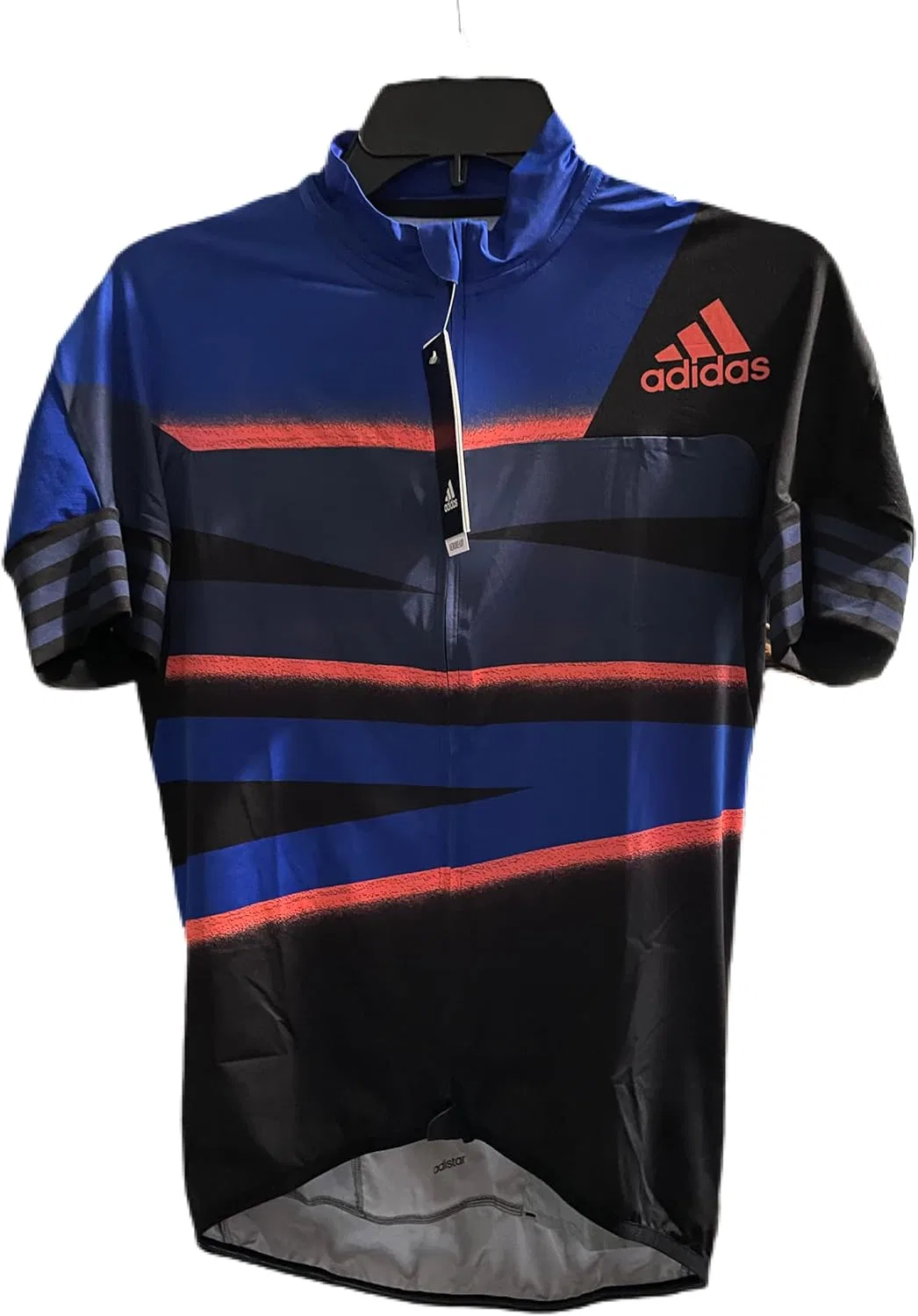 Футболка для активного отдыха adidas, цвет Tech Indigo/Solar Red — фото 3