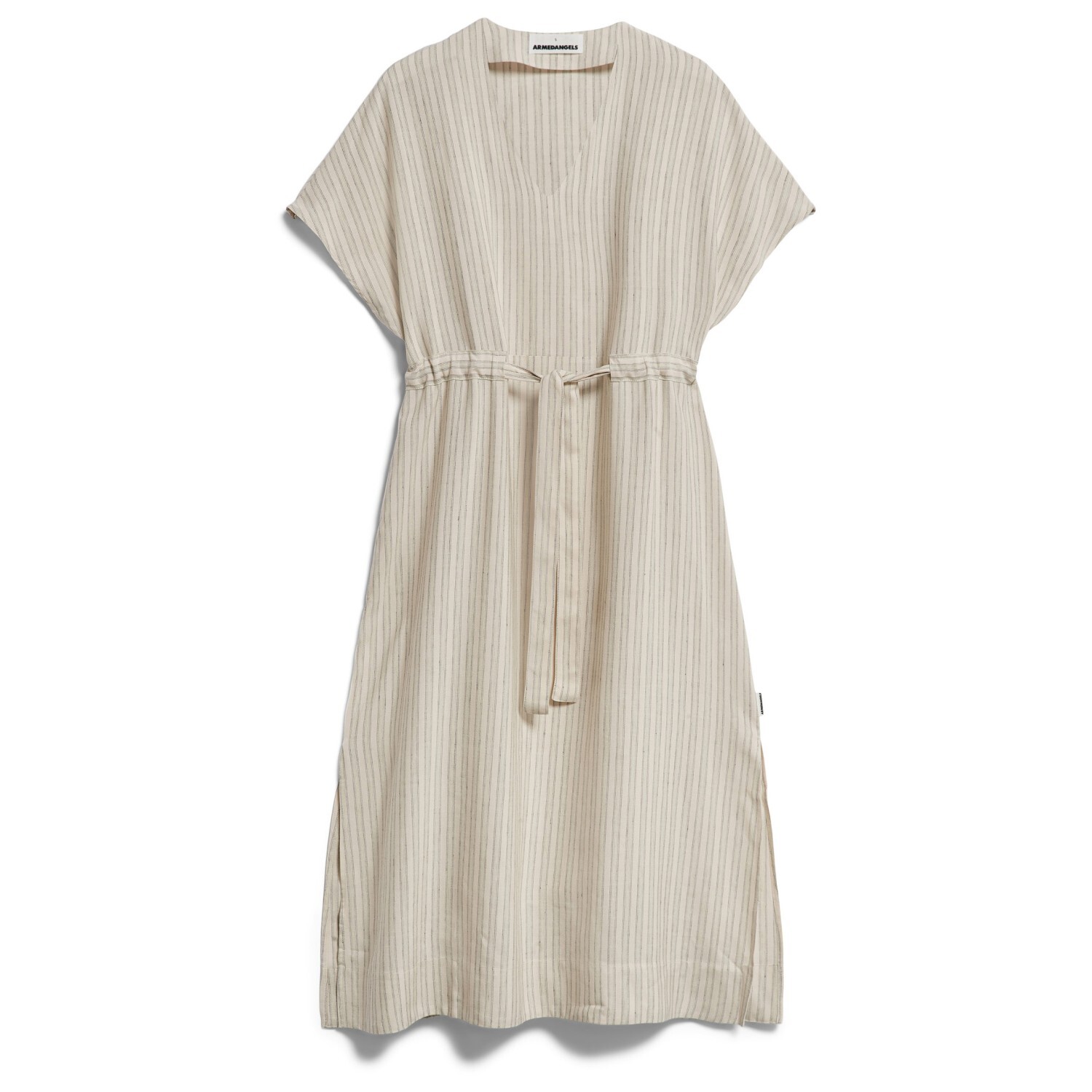 

Платье Armedangels Women's Maahaliana Lino Stripes, цвет Oatmilk/Light Matcha