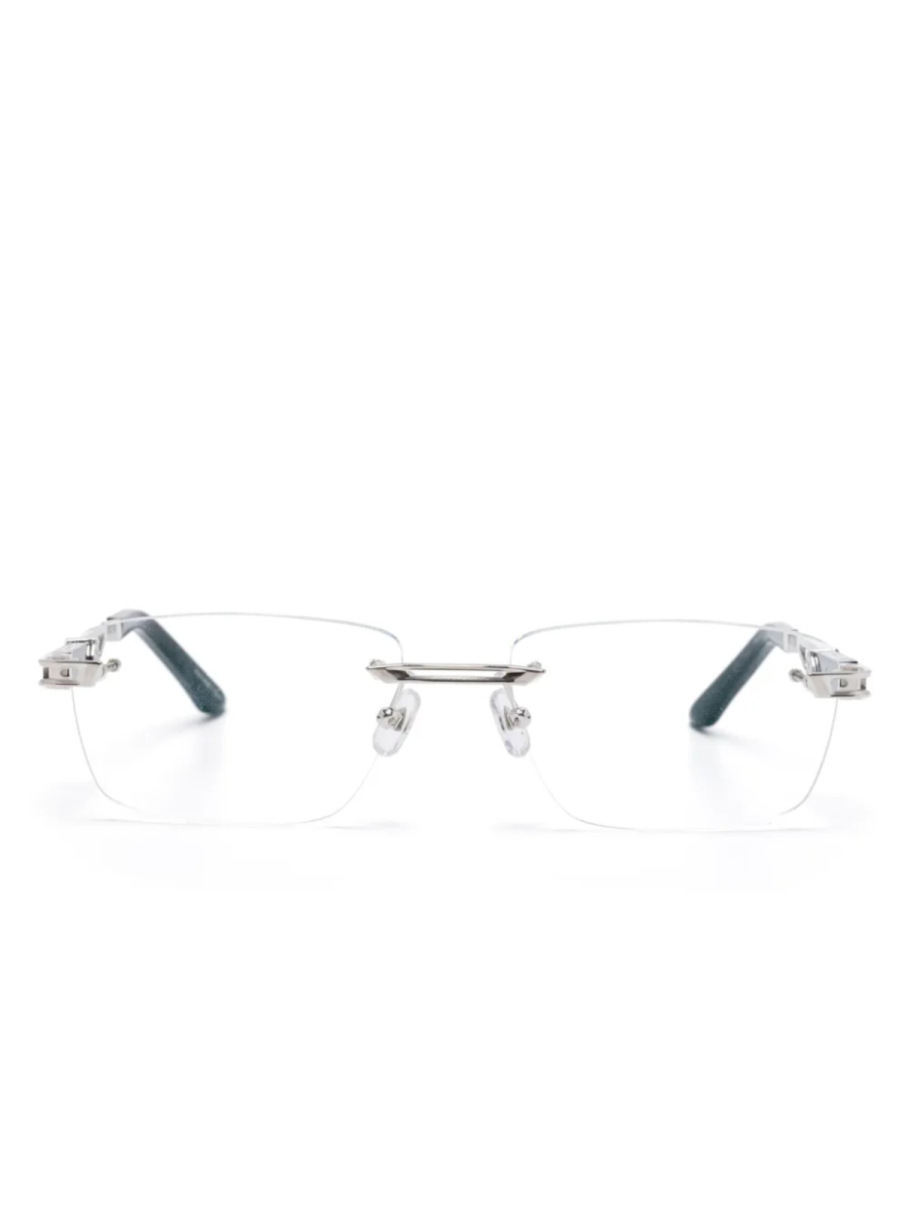 

Maybach eyewear очки в прямоугольной оправе, серебряный