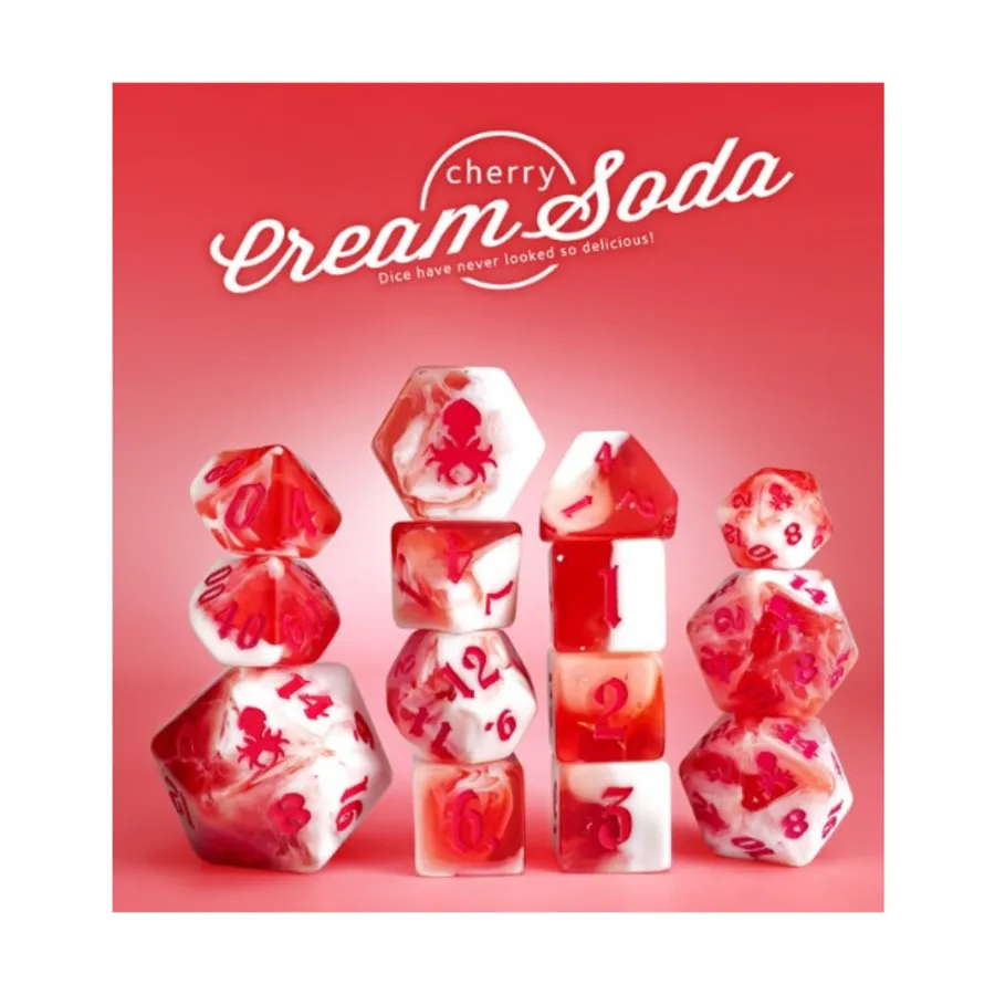 

Набор Poly — кремовый, вишневый содовый с красным (14), Poly Sets - Sweet Shop