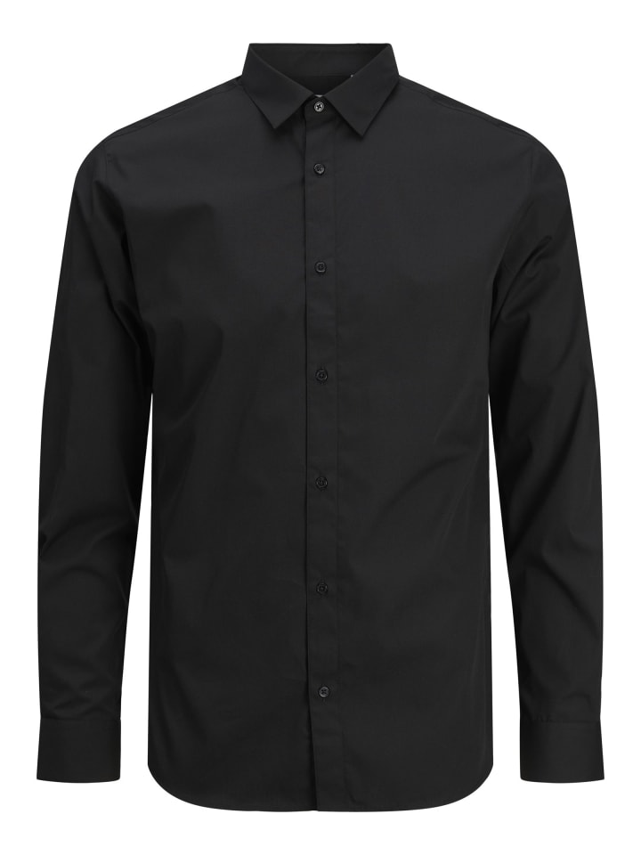 

Рубашка JACK & JONES PLUS, черный