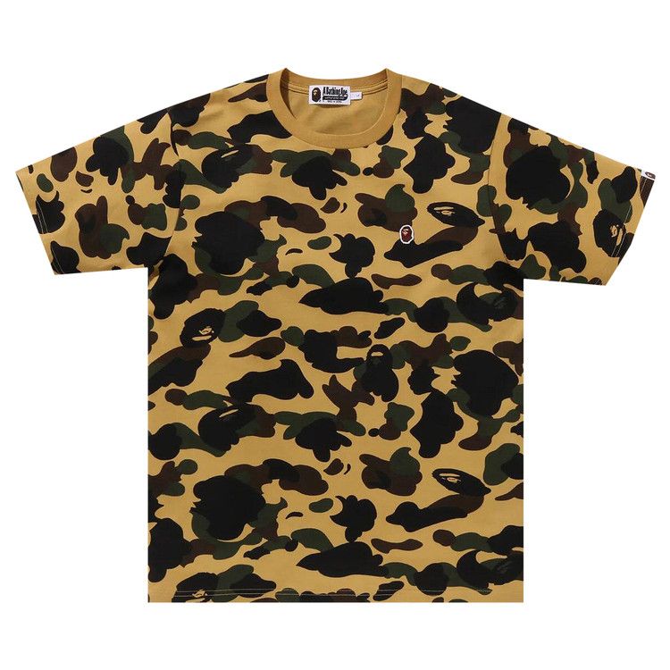 

Футболка BAPE 1st Camo One Point Tee, Yellow