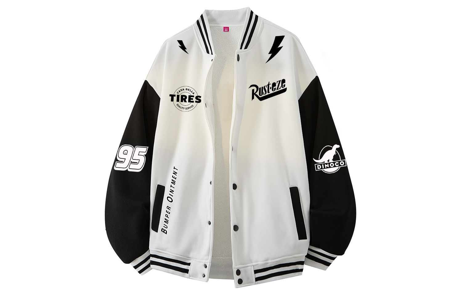 

Disney Бейсбольная майка унисекс, White (Thick Board Fleece-Lined)