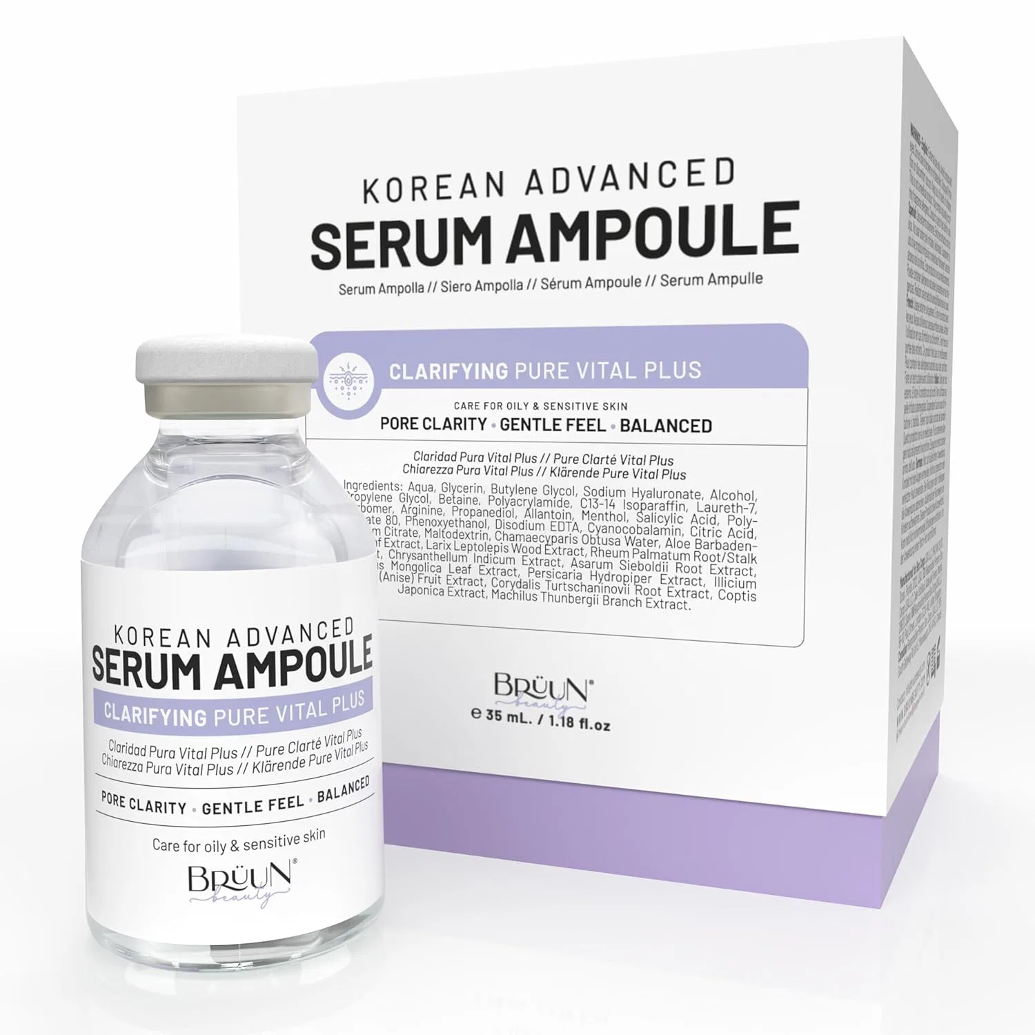 Бустер Brüun — «AC-Control Clear and Pure Vita Plus Ampoule» от, 35 мл