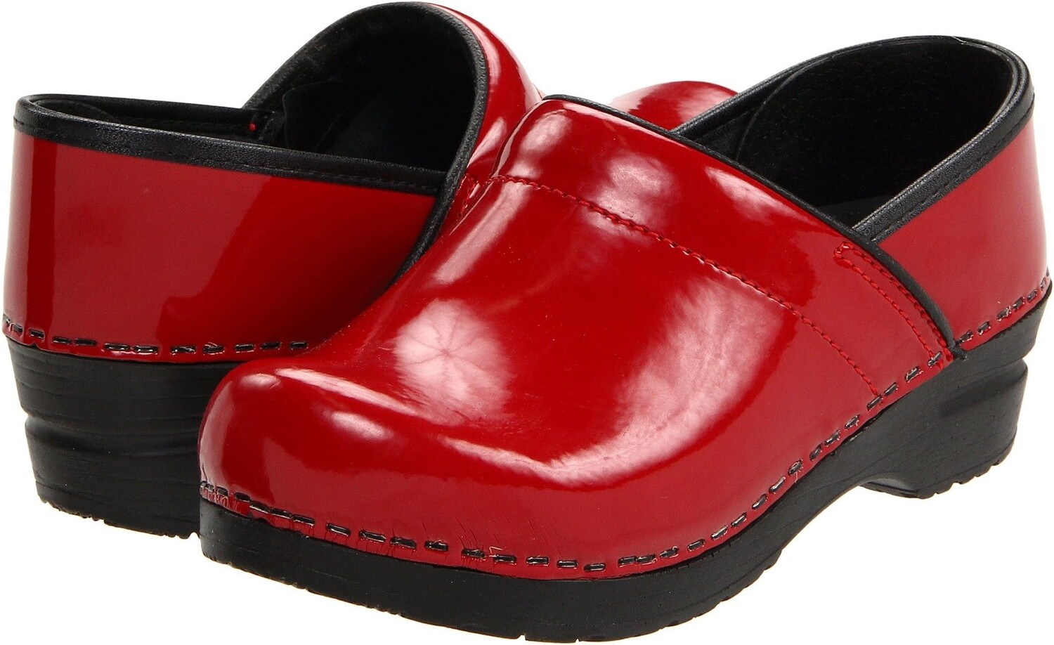 

Сабо Professional Patent Sanita, цвет Red Patent