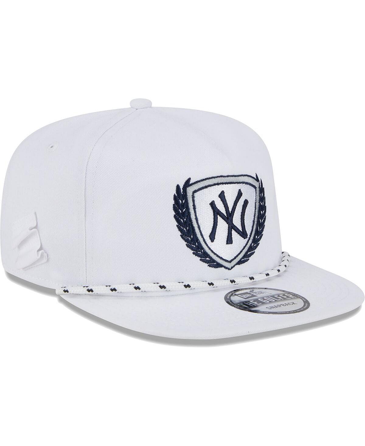 

Мужская белая футболка New York Yankees Golfer 9FIFTY Snapback Hat New Era, Белый, Мужская белая футболка New York Yankees Golfer 9FIFTY Snapback Hat New Era