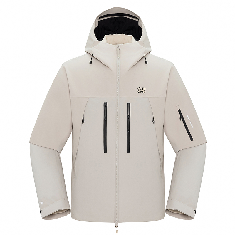 

Under Armour Водонепроницаемая ветрозащитная дышащая износостойкая утепленная ветровка унисекс, Desert North Coffee