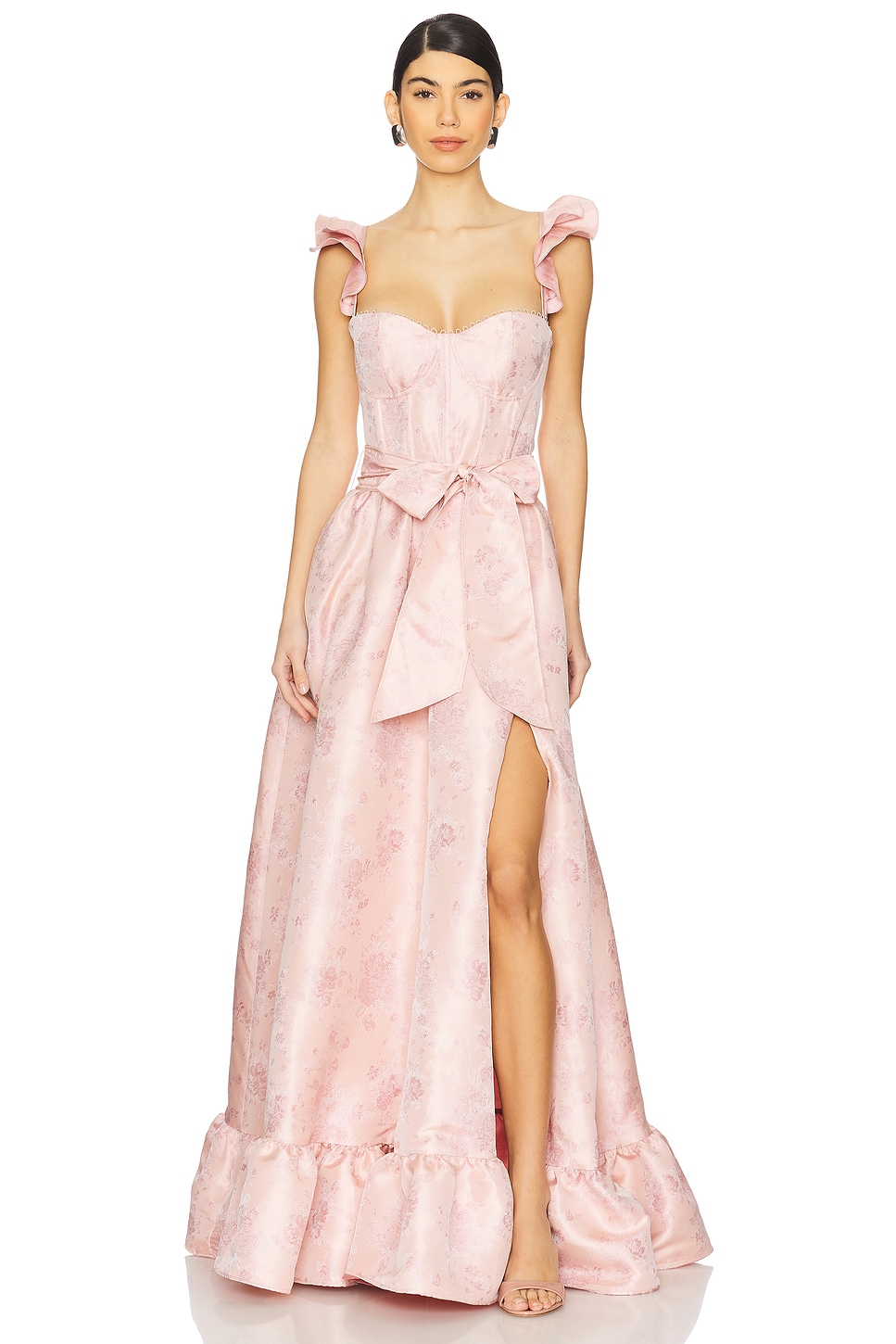 

Платье Veronica gown V. Chapman, light pink windsor brocade