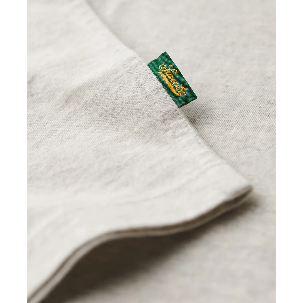 Футболка с коротким рукавом Superdry Essential Logo Retro St, серый — фото 4