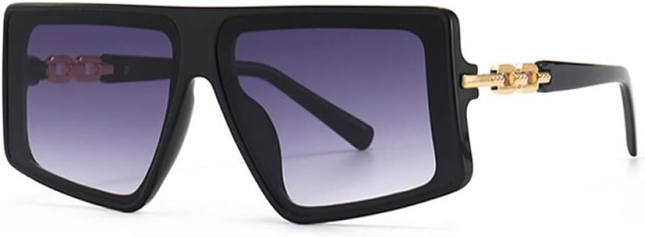 

Женские солнцезащитные очки в стиле ретро, ​​разноцветные, с защитой от УФ-излучения UV400. Мужские солнцезащитные очки желтого и фиолетового цвета LANGSER, Black Gray Gradient