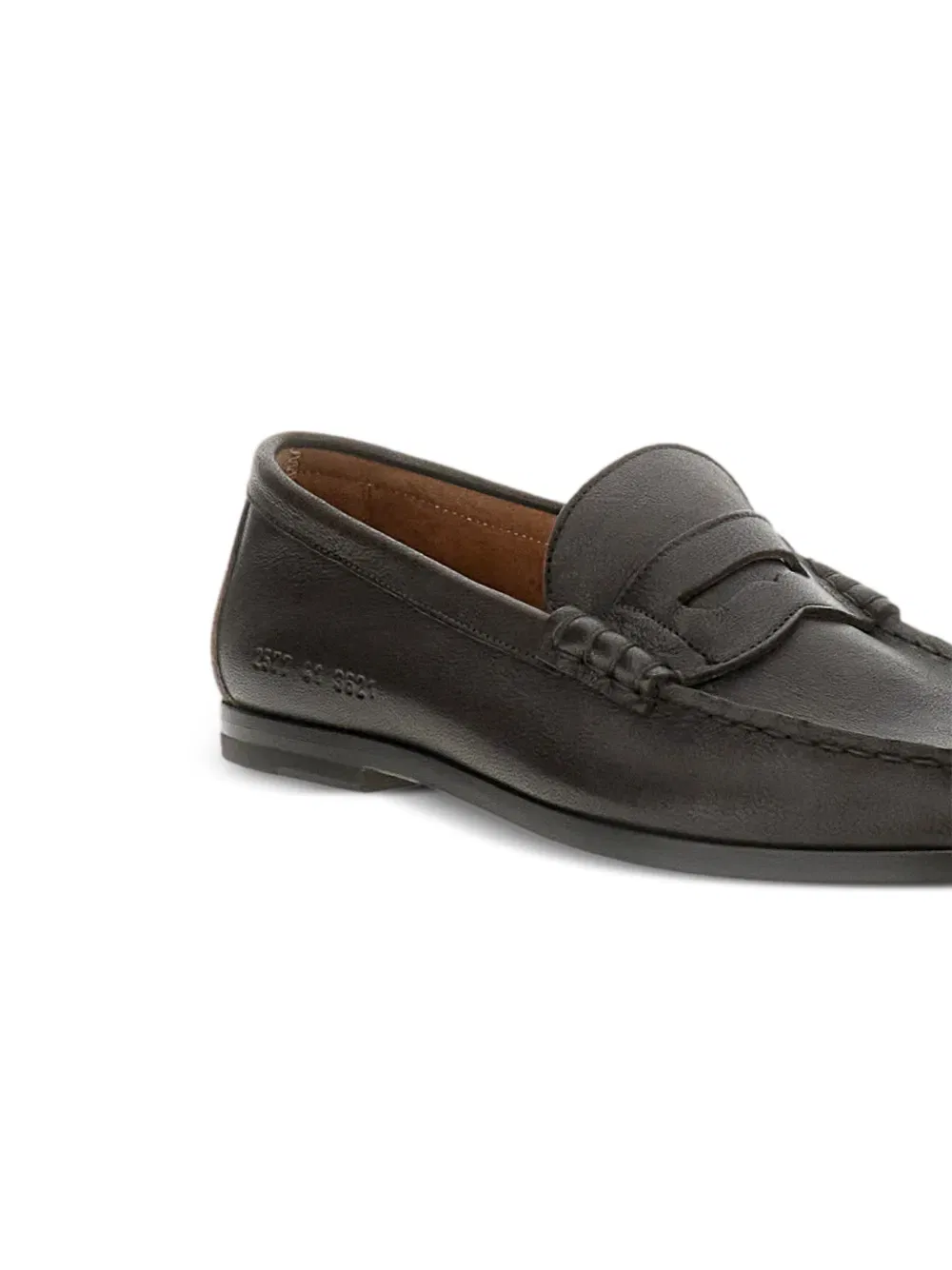 Лоферы с одной лямкой Common Projects, коричневый — фото 4