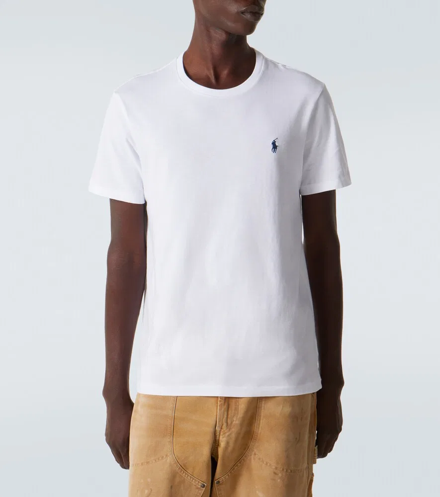 Комплект из 2 футболок из хлопкового трикотажа Polo Ralph Lauren, черный — фото 3