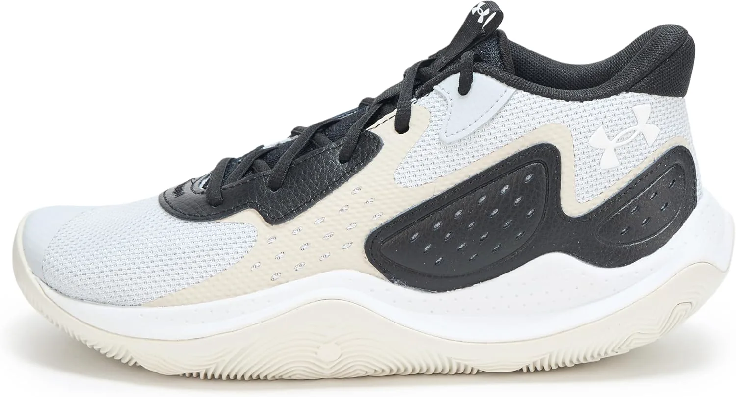 Баскетбольные кроссовки Under Armour Men's Ua Jet '23, серый/черный/белый — фото 2