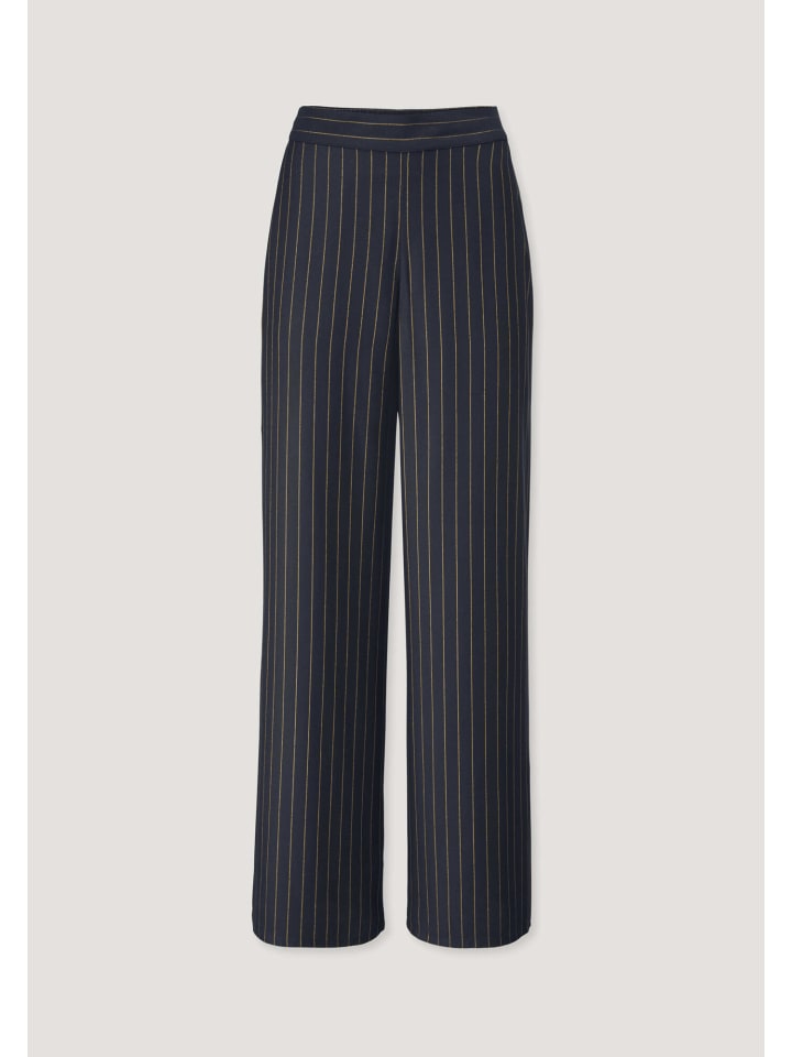 

Hessnatur Широкие брюки в тонкую полоску, темно-синего цвета