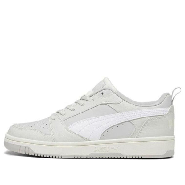 

Кроссовки rebound v6 low 'ash gray white' Puma, белый