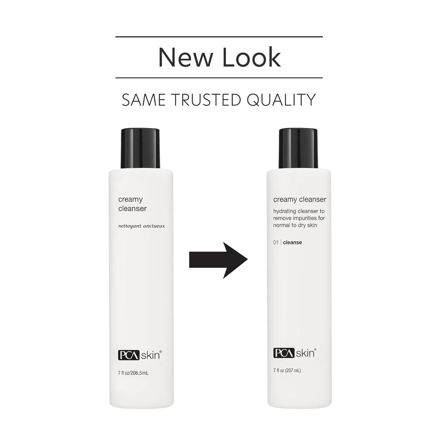 PCA SKIN Creamy Moisturizing Face Cleanser, нежный ежедневный гель для умывания для сухой и чувствительной кожи, 207 мл — фото 2