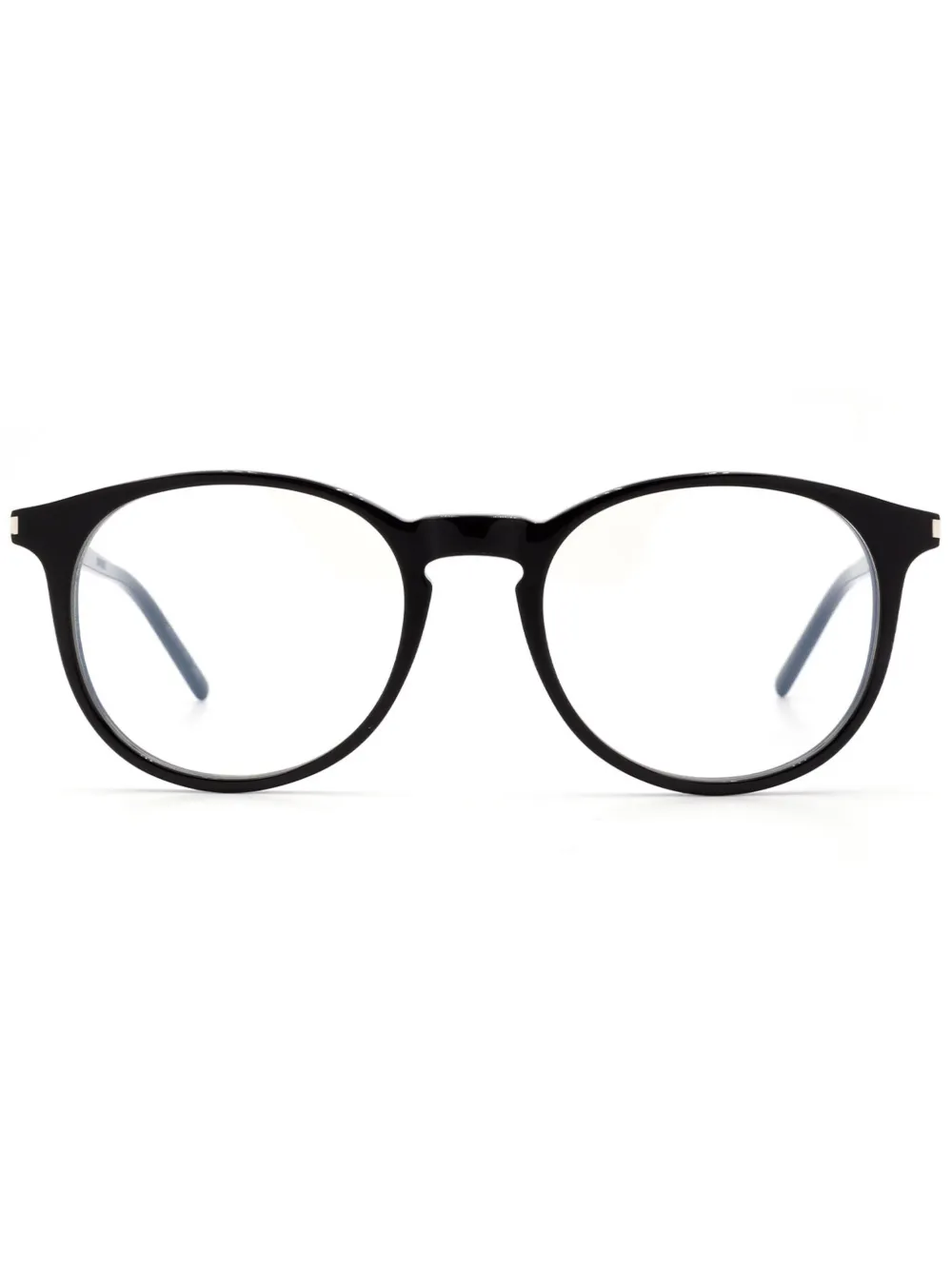

Очки в круглой оправе Saint Laurent Eyewear, черный