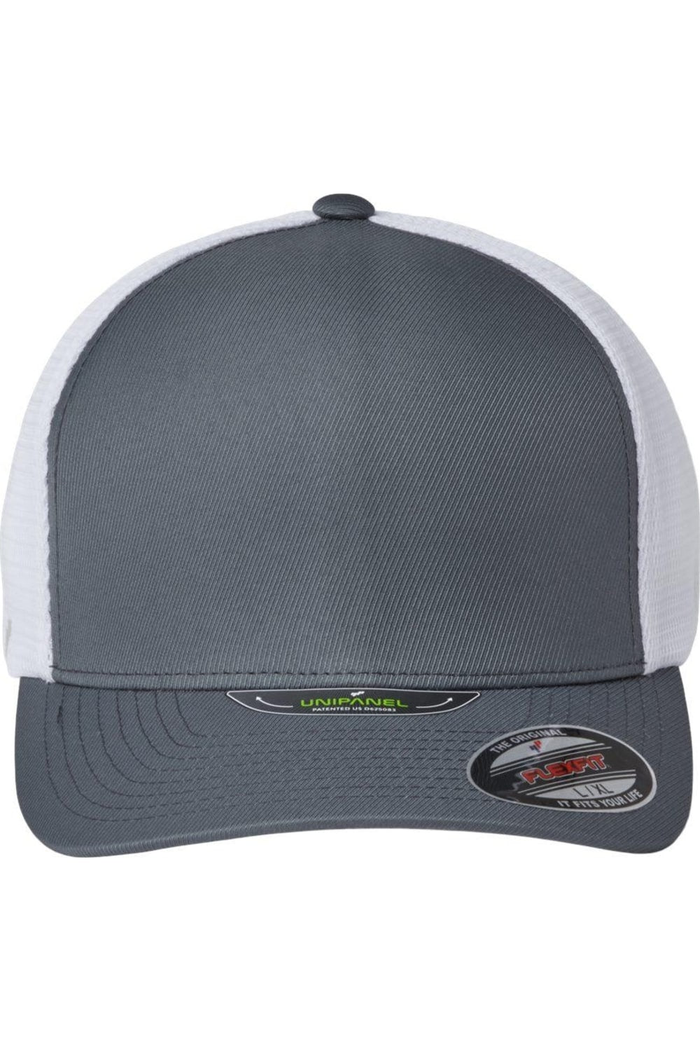 

Кепка дальнобойщика Flexfit Unipanel, цвет charcoal/ white
