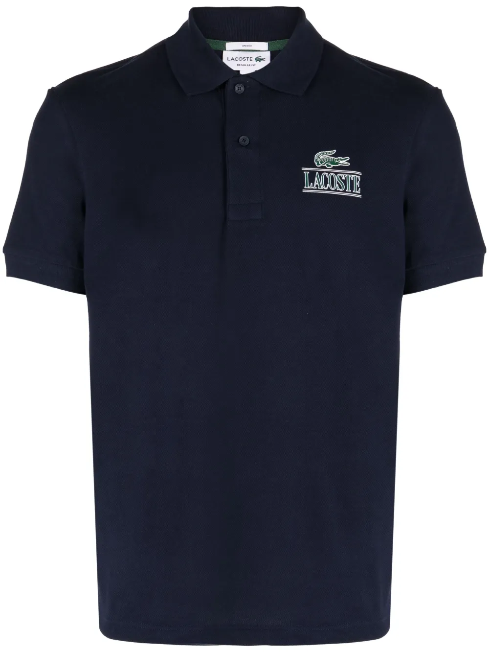 

Рубашка поло с логотипом Lacoste, синий