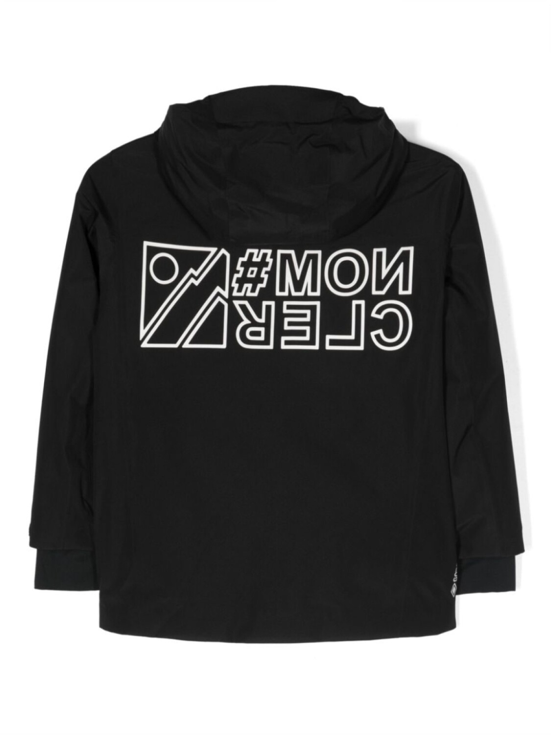 

MONCLER GRENOBLE KIDS куртка с капюшоном и логотипом, черный