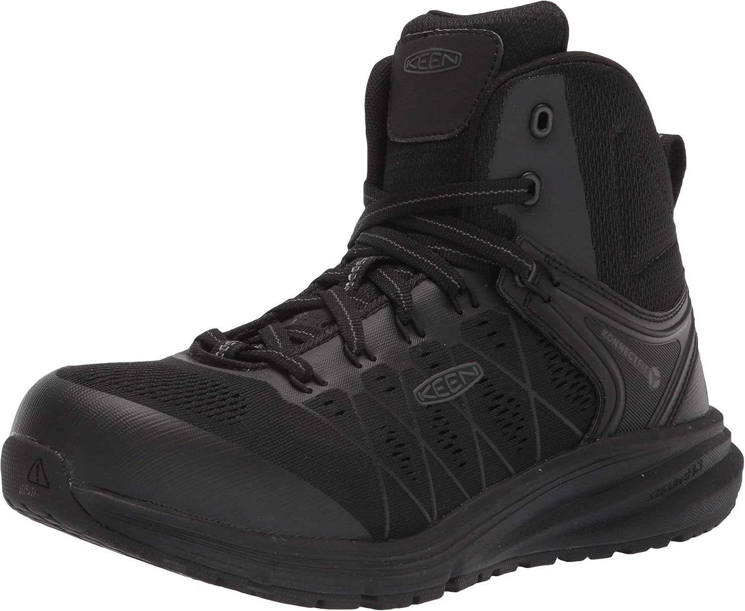 

Рабочие ботинки KEEN Utility для мужчин Vista Energy с композитным носком средней высоты, черный