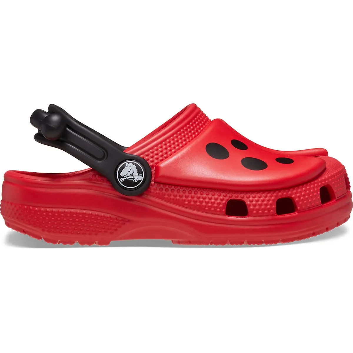 

Детские сабо Classic IAM Shark Clog T Crocs, красный