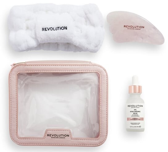 

Подарочный набор для ухода за кожей с гиалуроновой кислотой, Набор косметики для ухода за лицом, 4 шт. Revolution Skincare