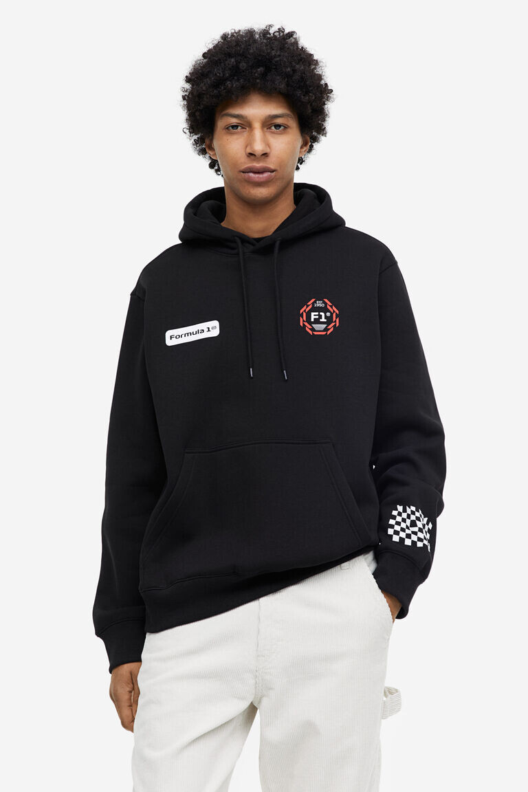 

Толстовка обычного кроя H&M, черный