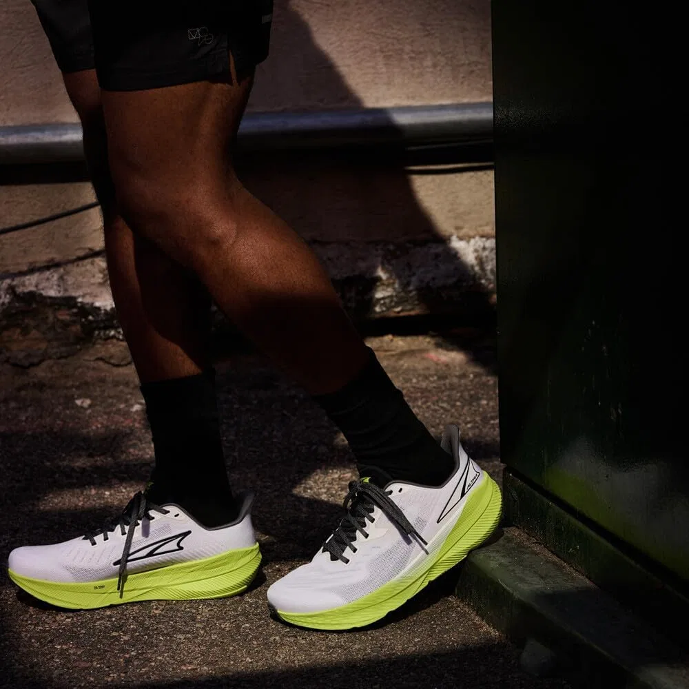 Мужские кроссовки ALTRA Experience Flow, White Lime Green — фото 2