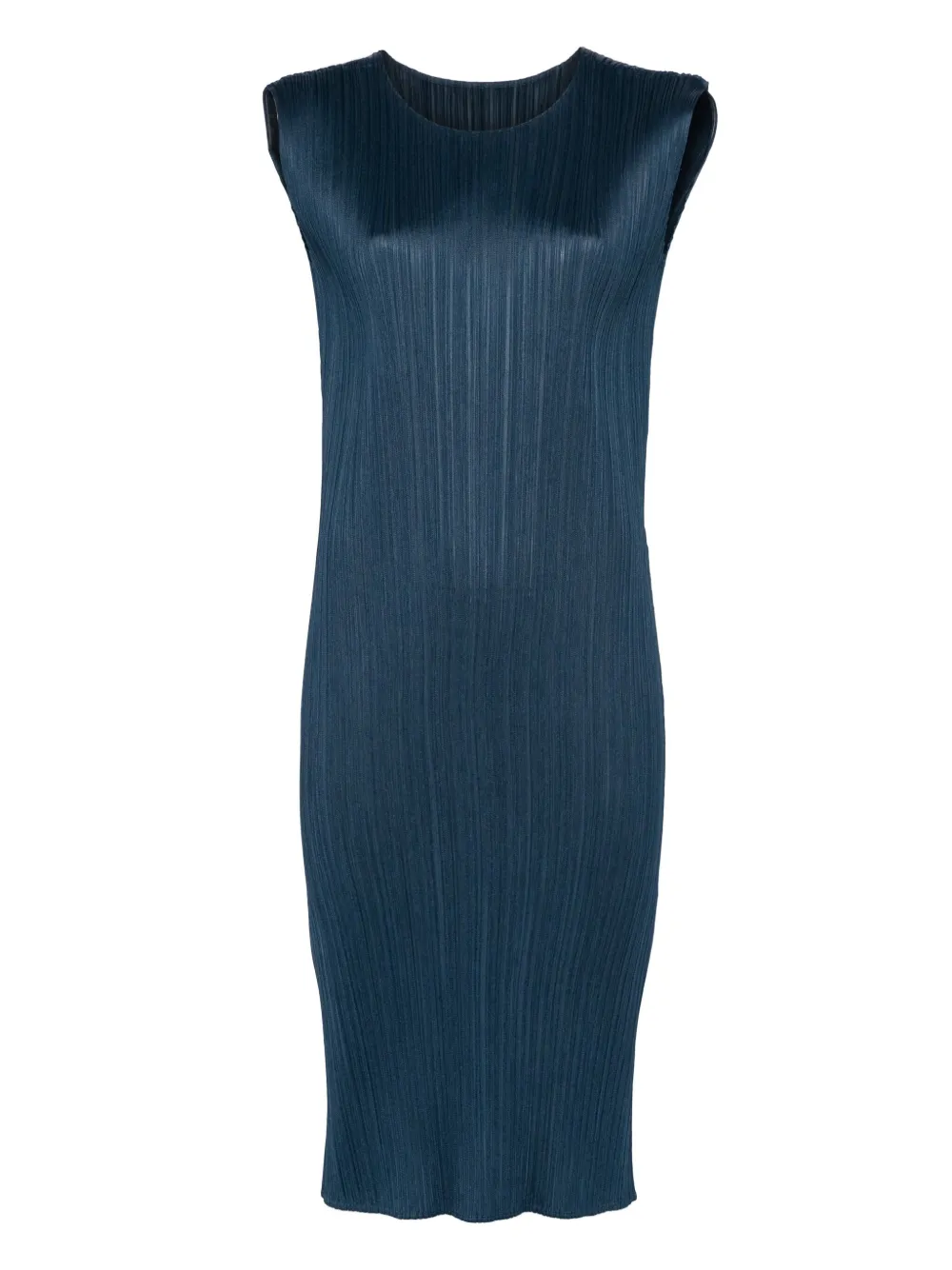 

Платье миди Monthly Colors: April Pleats Please Issey Miyake, синий