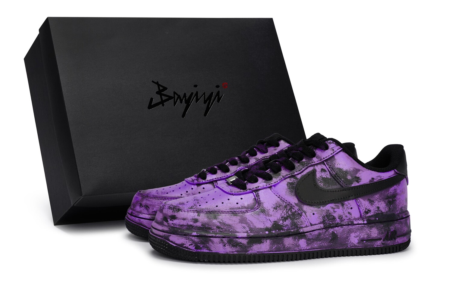 

Кроссовки Air Force 1 для скейтборда, унисекс, низкие, фиолетовый Nike