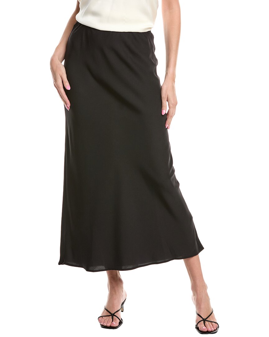 

WeWoreWhat Шелковая юбка-комбинация, черный