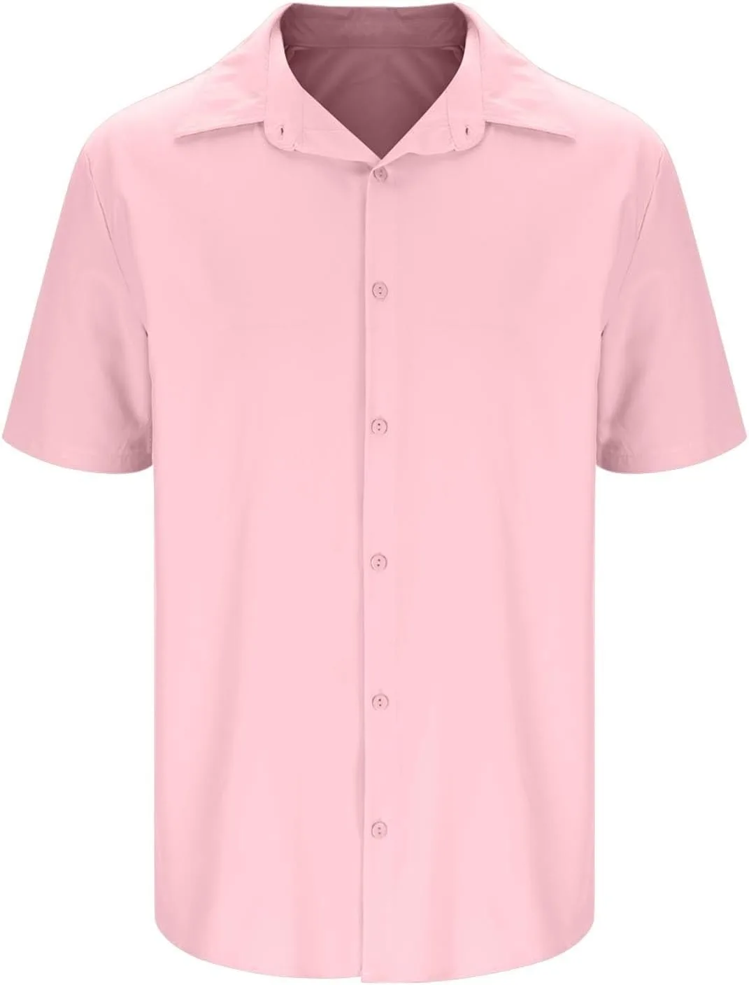 Мужская рубашка с коротким рукавом Casual Button Down Wrinkle Free — фото 4