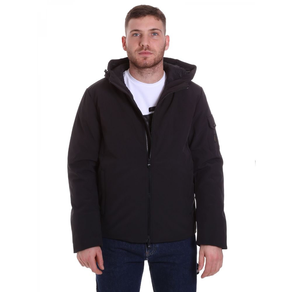 

Черная мужская куртка из полиэстера Refrigiwear