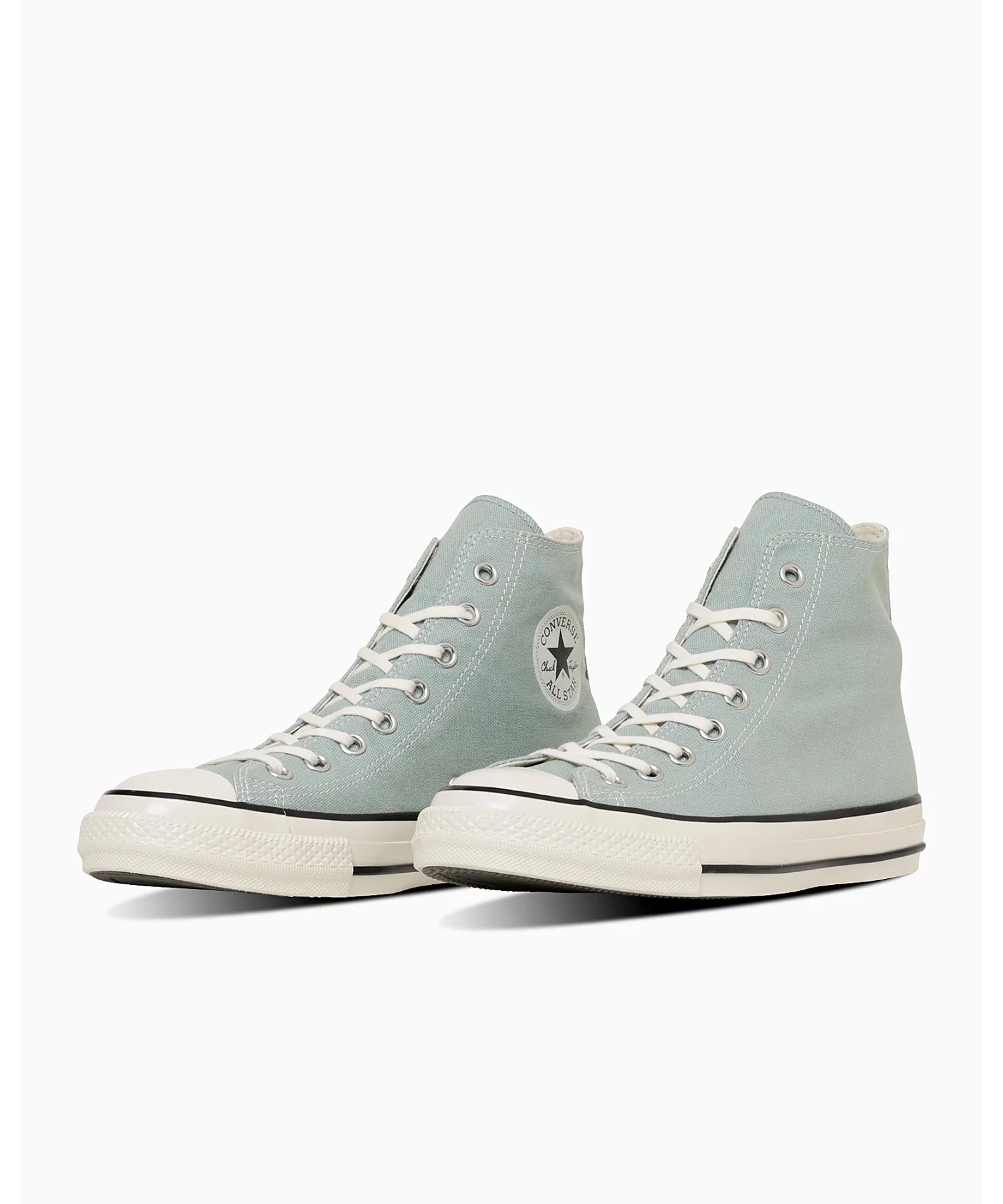 Унисекс высокие кроссовки CONVERSE ALL STAR AGED HI зелёные — фото 3