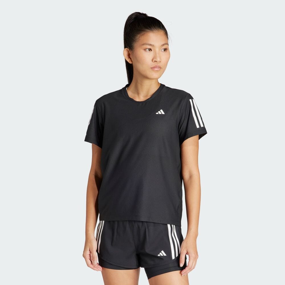 

Футболка Adidas Own the Run Short Sleeve T-Shirt, черный