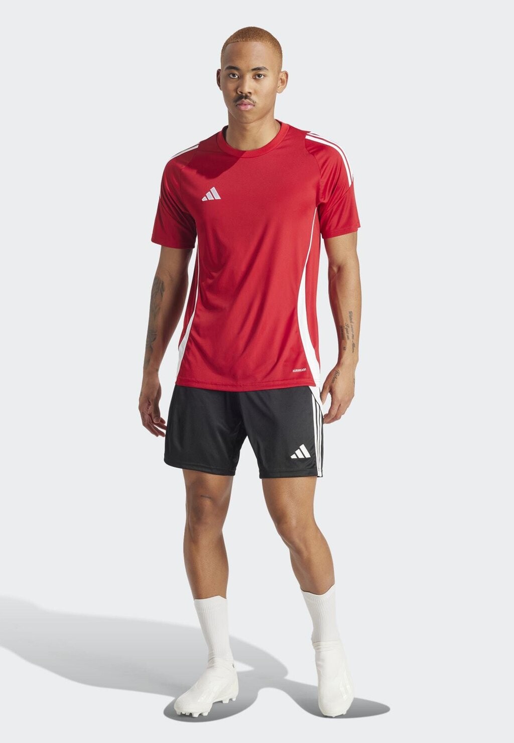 Спортивная футболка TIRO24 adidas Performance, цвет team power red 2white — фото 2