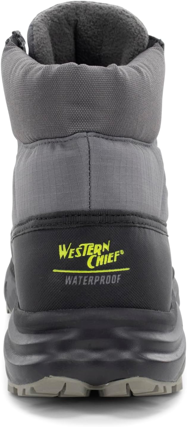 Мужские водонепроницаемые ботинки Western Chief Men's Mission Ridge с утеплением для холодной погоды, черный — фото 3