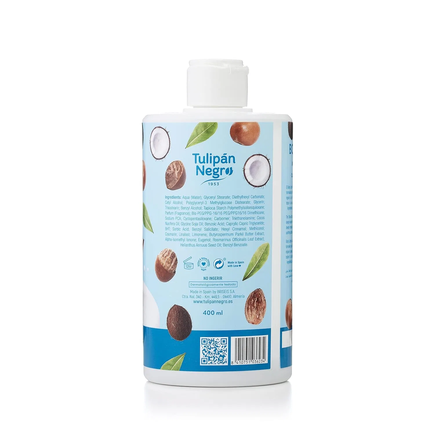 Лосьон для тела «Karité Butter & Coconut» от TULIPÁN, 400 мл Tulipan Negro — фото 2