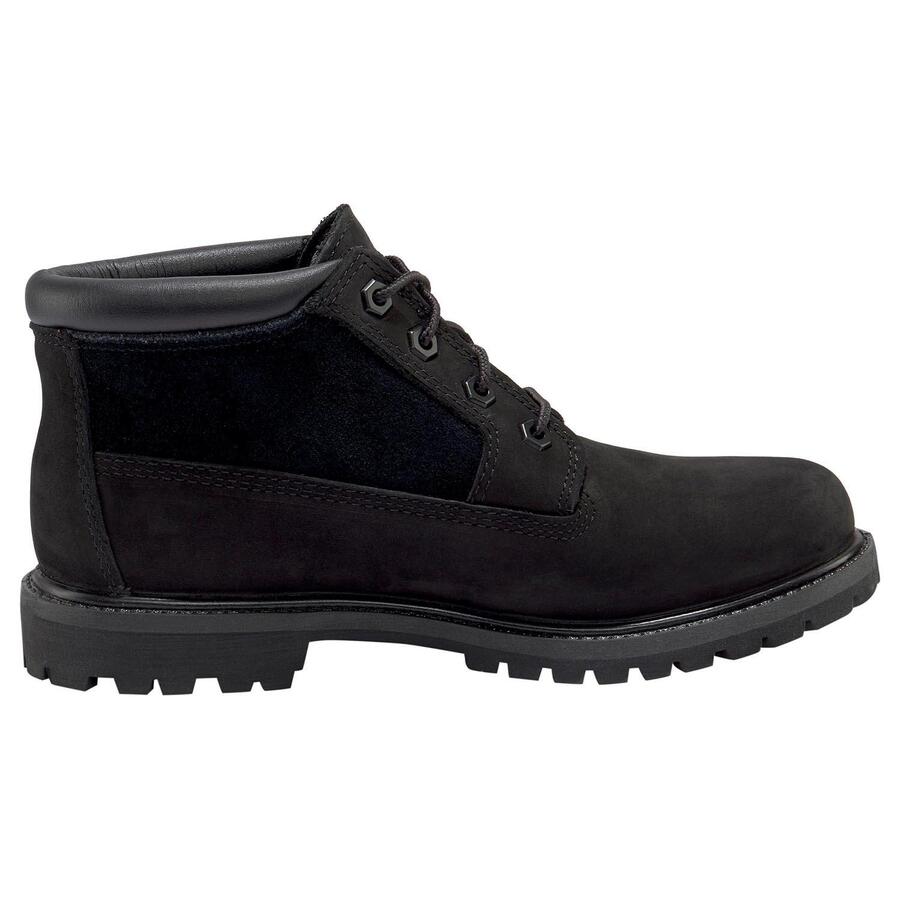 Женские ботинки Timberland Nellie Chukka из водонепроницаемого нубука, чёрные — фото 4