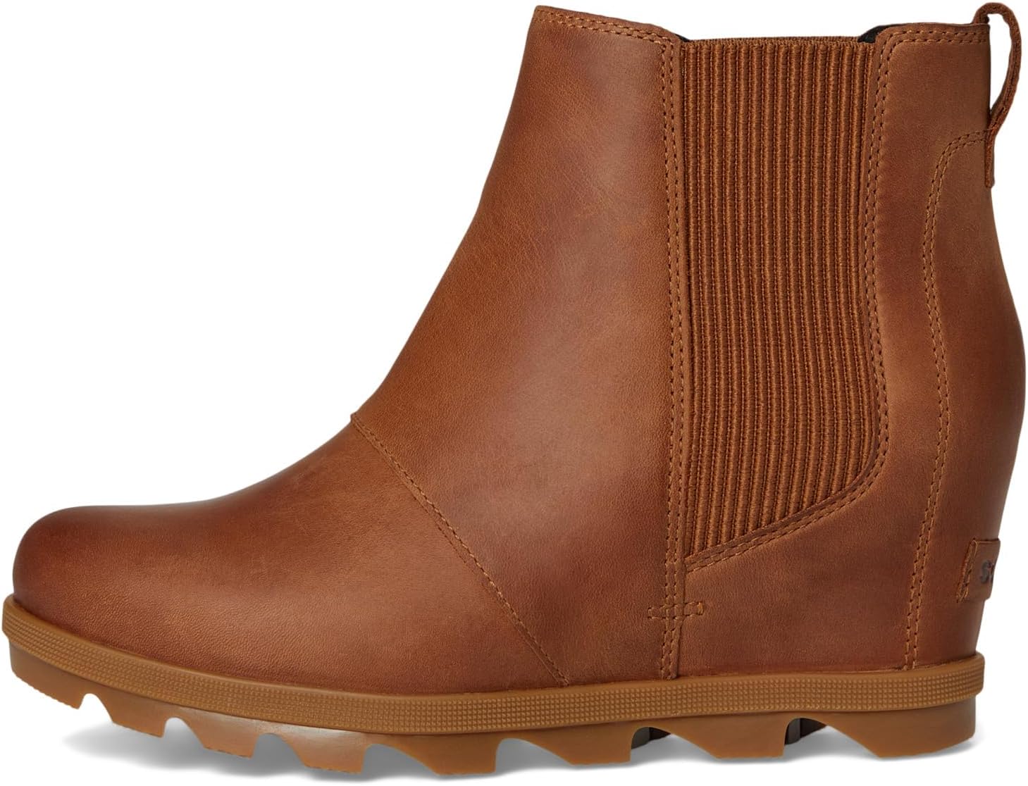 Ботинки SOREL Women's Joan Rhapsody Chelsea Wedge, Velvet Tan/Gum 2 — фото 4