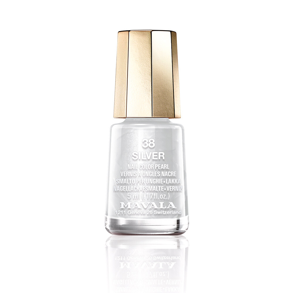 

Лак для ногтей Nail color Mavala, 5 мл, 38-silver