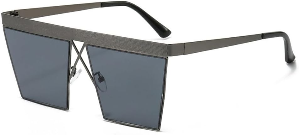 

Солнцезащитные очки-маска для женщин и мужчин, полуоблегающие, с градиентными линзами из поликарбоната и металлической оправой, защита от УФ-излучения UV400, m1609 Generic, M-1614