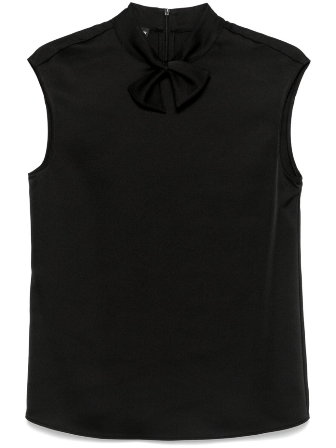 

Топ Emporio Armani с узлом, черный