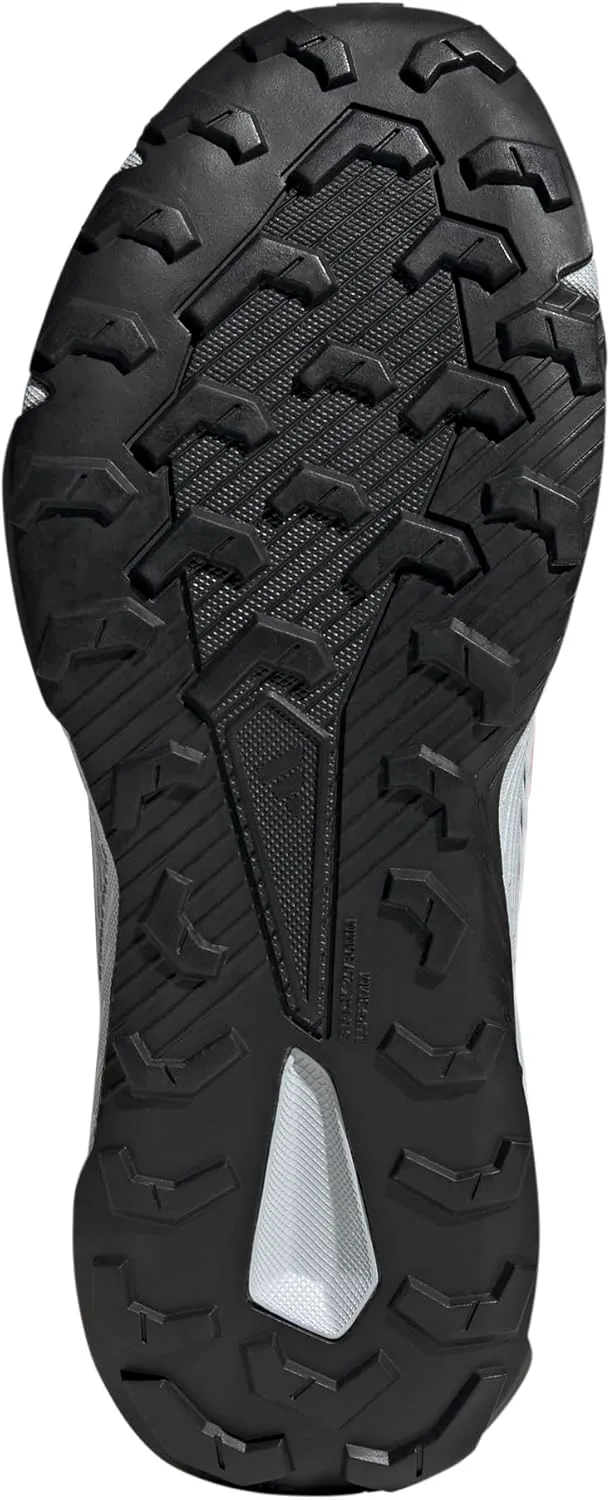 Мужские кроссовки Adidas Terrex Tracefinder для трейлраннинга, серый/оранжевый — фото 2